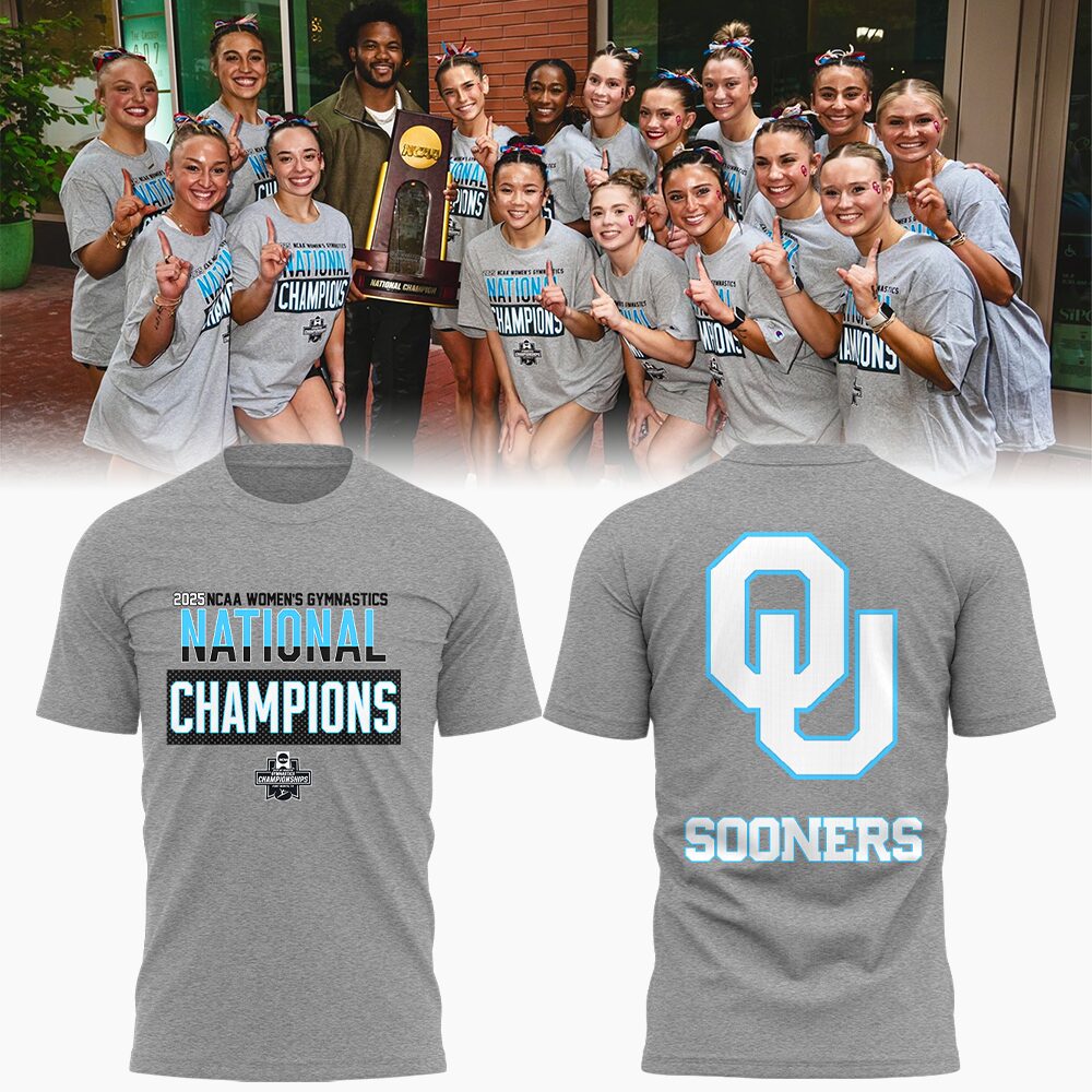 Oklahoma Women’s Gym on their 7th National Championships TShirt