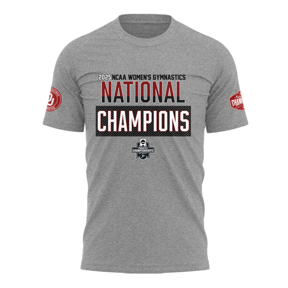Oklahoma Women’s Gym on their 7th National Championships TShirt