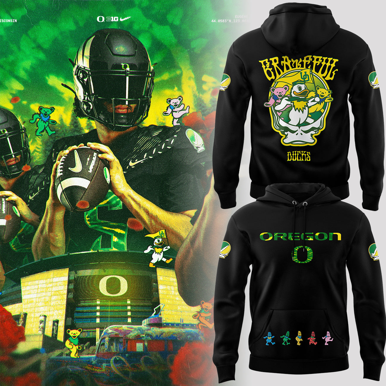 Special Edition “Grateful Ducks” 2025 Hoodie