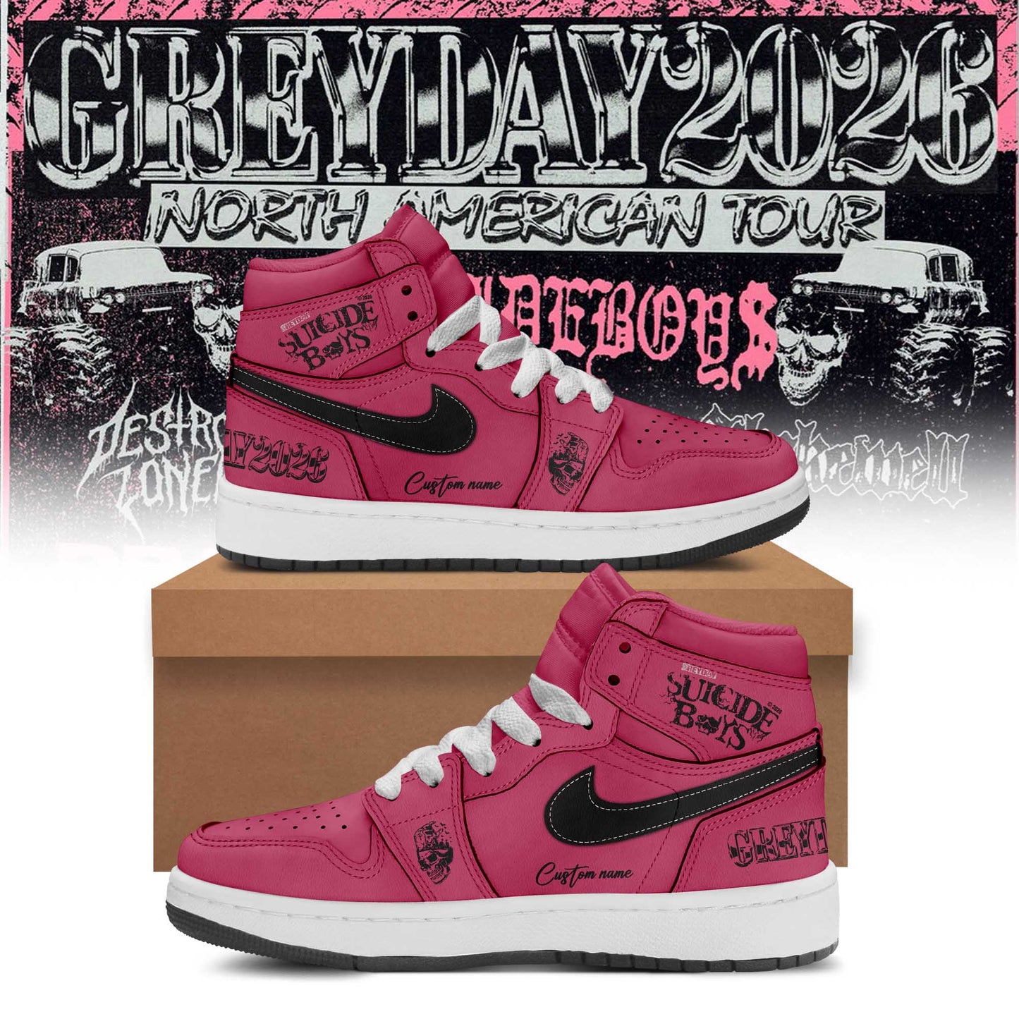 Air Jordan 1: Greyday 2026 – North American Tour Collection