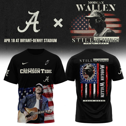 Alabama Crimson Tide x Morgan Wallen – Still The Problem Tour 2026