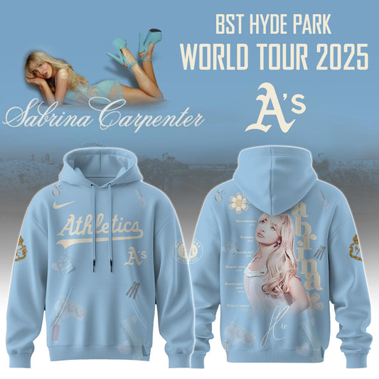 A t h l e t i c s x Sabrina Carpenter Short n™ Sweet Tour� Hoodie Editions Limited +Selling Out Fast