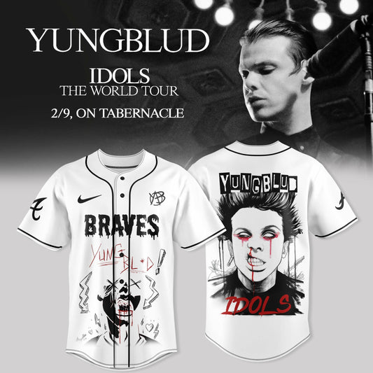 Atlanta Braves X YUNGBLUD: IDOLS THE WORLD TOUR NA TOUR Merch