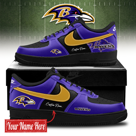 Baltimore Ravens 2026 Limited Edition AF1 Sneakers