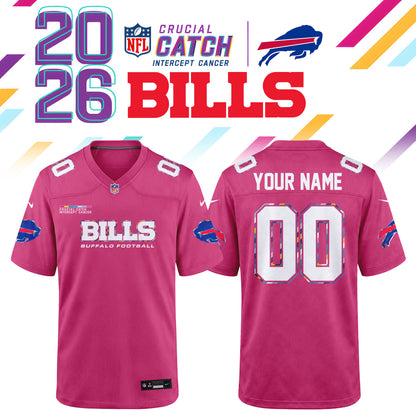 NFL Crucial Catch 2026 Pink Limited Edition Jersey