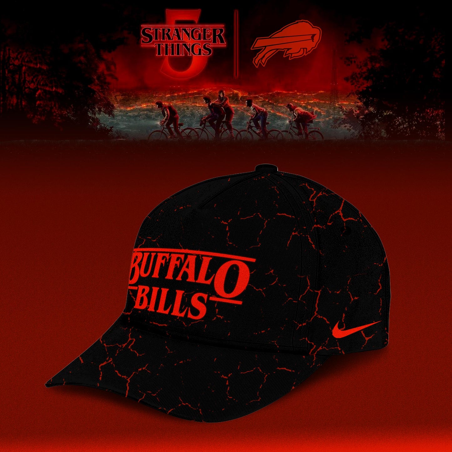 [Special Deal Black Friday] All NFL Teams x Stranger Things Limited Hoodie