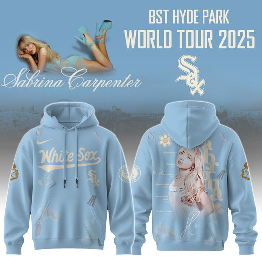CW Sox x Sabrina Carpenter Short n™ Sweet Tour� Hoodie Editions Limited +Selling Out Fast