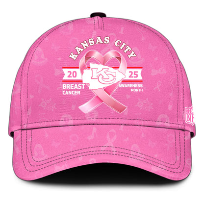 Kansas City Chiefs Special Breast Cancer Awareness Month Limited Edition Hoodie 2025