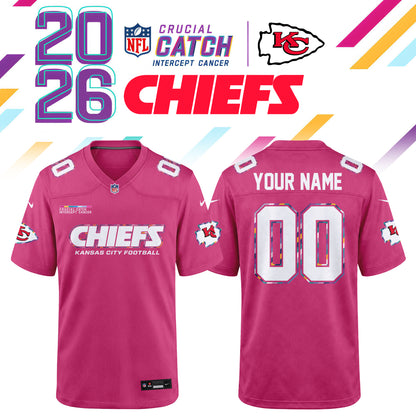 NFL Crucial Catch 2026 Pink Limited Edition Jersey