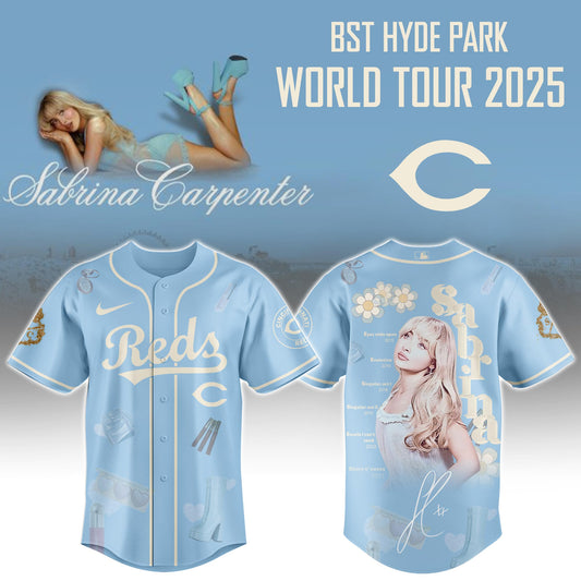C Reds x Sabrina Carpenter Short n™ Sweet Tour� Jersey Editions Limited +Selling Out Fast