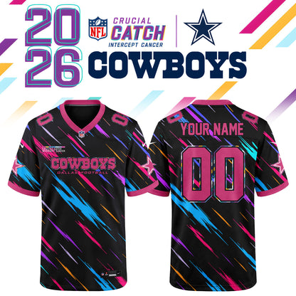 NFL Crucial Catch 2026 Pink Limited Edition Jersey