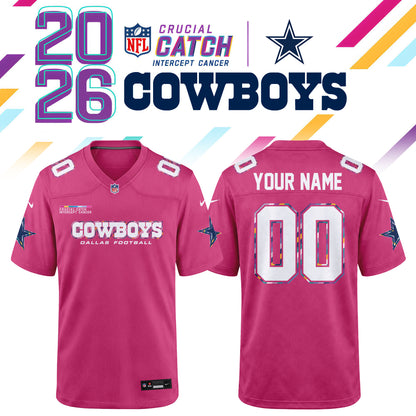 NFL Crucial Catch 2026 Pink Limited Edition Jersey