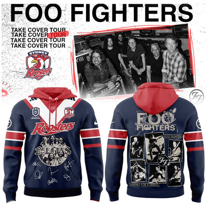 S Roosters Foo Fighters 2026 Australia Stadium Tour Hoodie