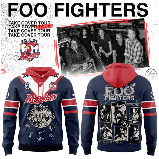 S Roosters Foo Fighters 2026 Australia Stadium Tour Hoodie