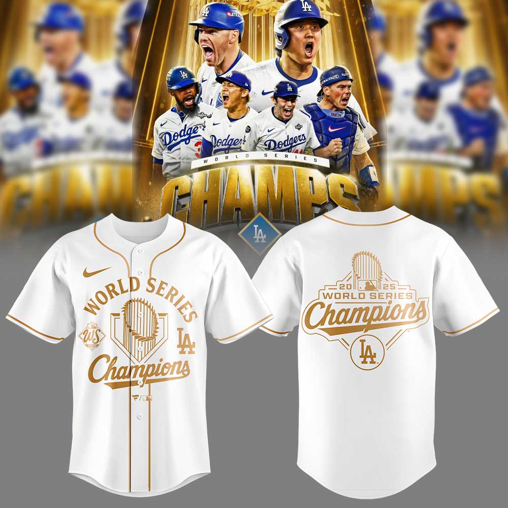 Los Angeles Dodgers x World Series Champion 2025 Jersey Limited Edition