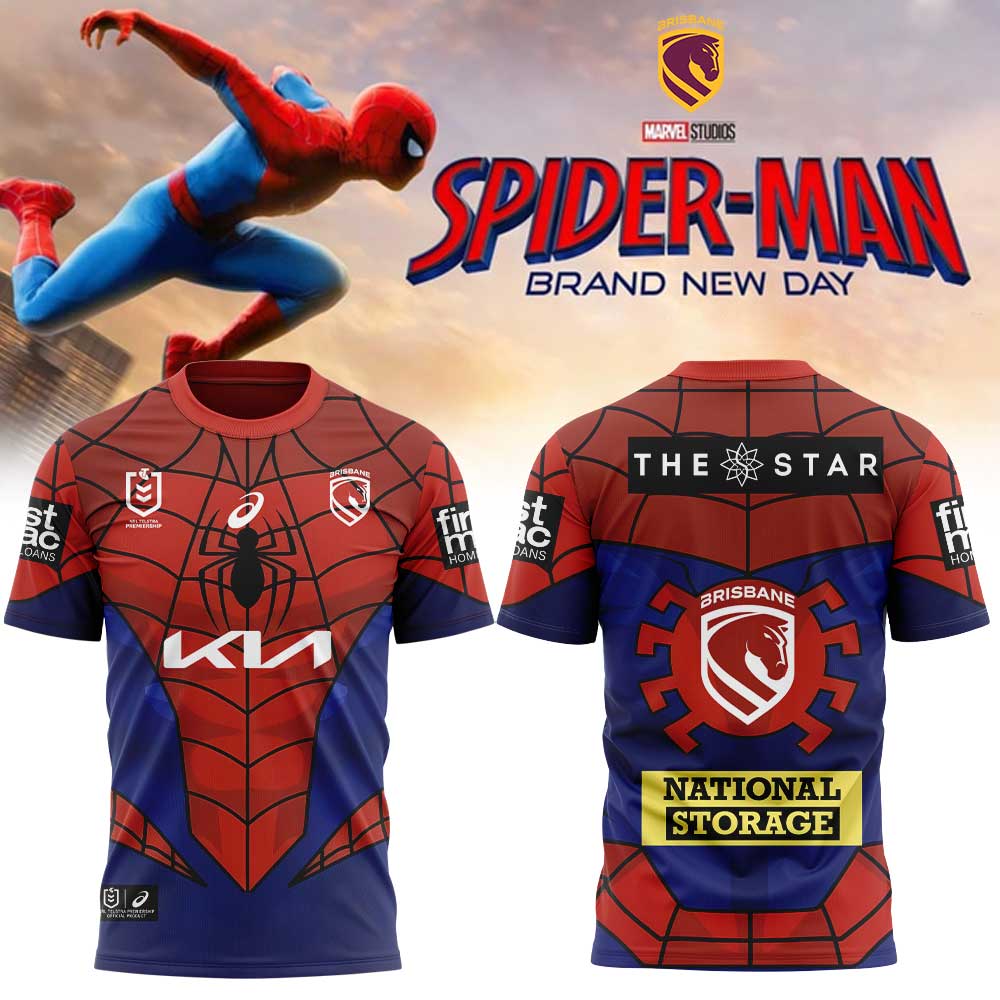 NRL x Spider-Man 2026 Merch Limited Edition Shirt (Full Team)