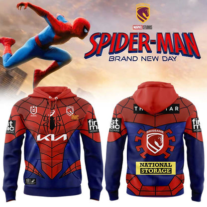 NRL x Spider-Man 2026 Merch Limited Edition Hoodie (Full Team)