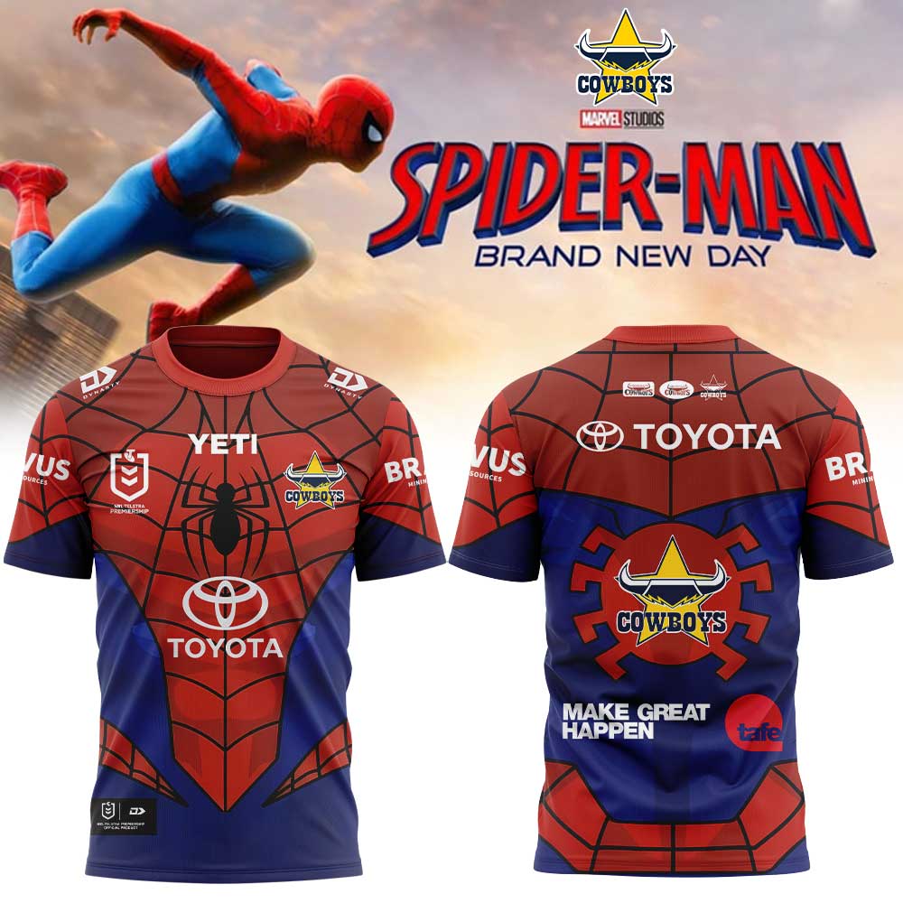 NRL x Spider-Man 2026 Merch Limited Edition Shirt (Full Team)