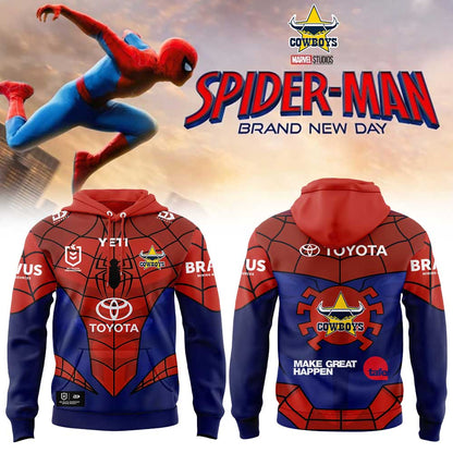 NRL x Spider-Man 2026 Merch Limited Edition Hoodie (Full Team)
