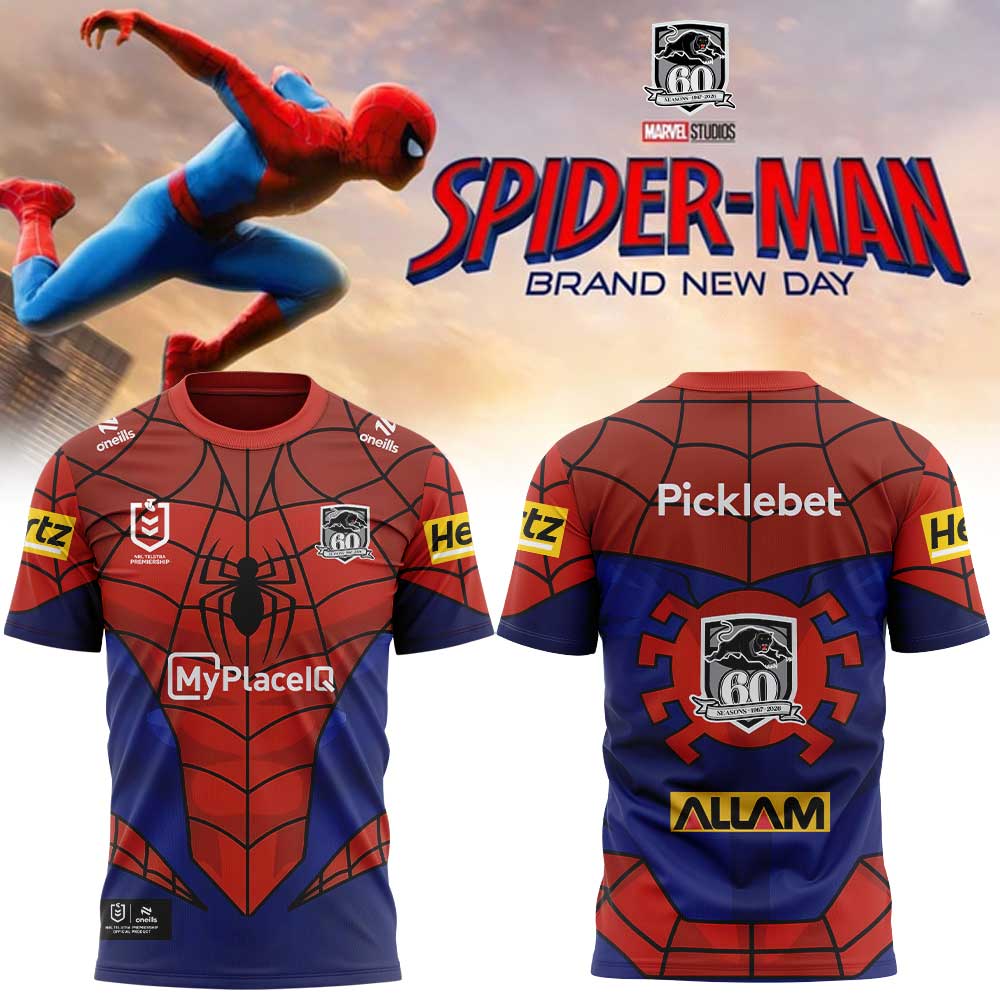 NRL x Spider-Man 2026 Merch Limited Edition Shirt (Full Team)