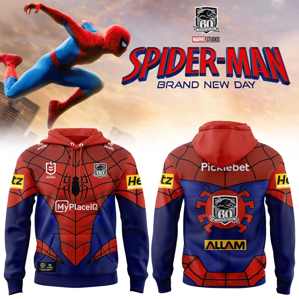 Penrith Panthers x Spider-Man 2026 Merch Limited Edition Hoodie
