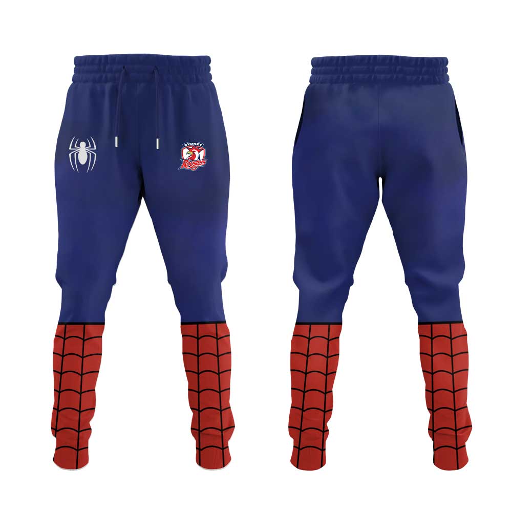 Sydney Roosters x Spider-Man 2026 Merch Hoodie