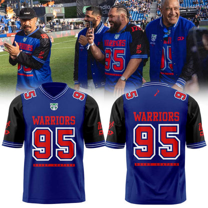 NZ Warriors Magic Round 2026 Red/Blue Football Jersey