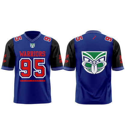 NZ Warriors Magic Round 2026 Red/Blue Football Jersey