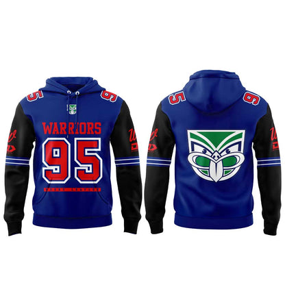 New Zealand Warriors Magic Round 2026 Red/Blue Hoodie