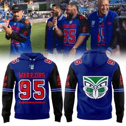 New Zealand Warriors Magic Round 2026 Red/Blue Hoodie