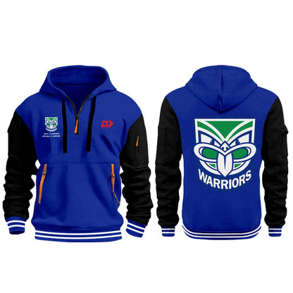 NZ Warriors Magic Round 2026 Red/Blue Hoodie