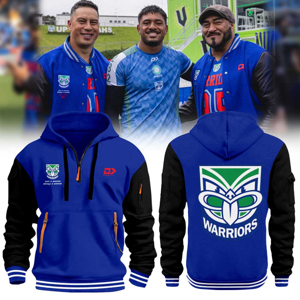 NZ Warriors Magic Round 2026 Red/Blue Hoodie
