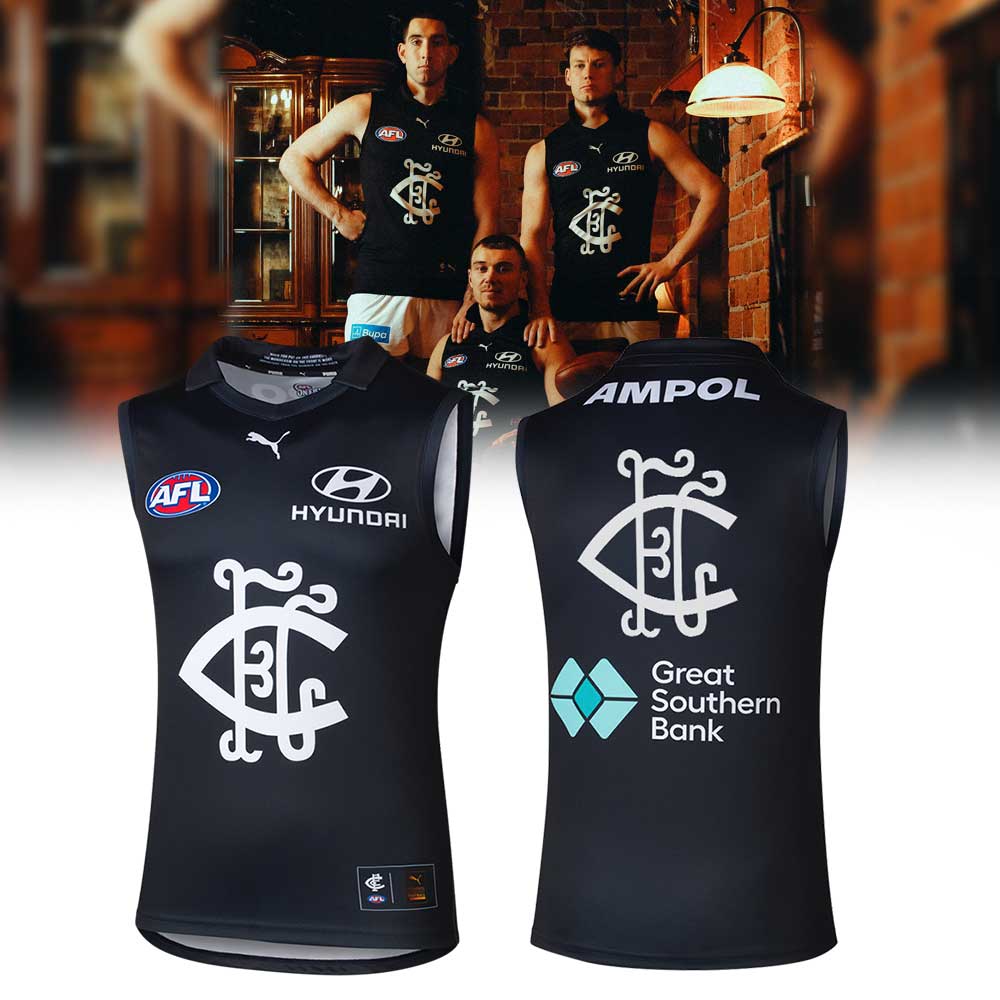 Carlton Football Club 1926 Heritage Guernse Limited Jersey