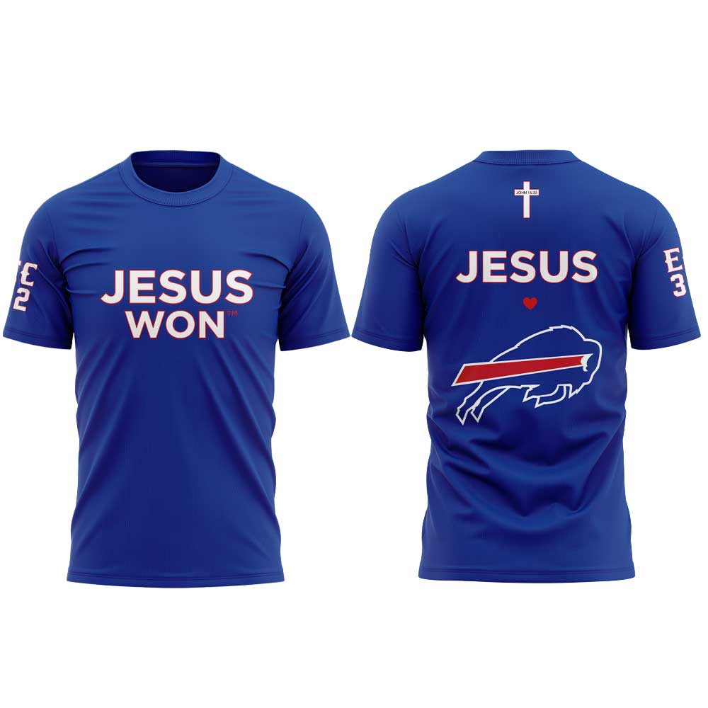 Buffalo Bills - Jesus Won T-Shirt