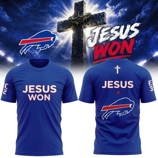 Buffalo Bills - Jesus Won T-Shirt