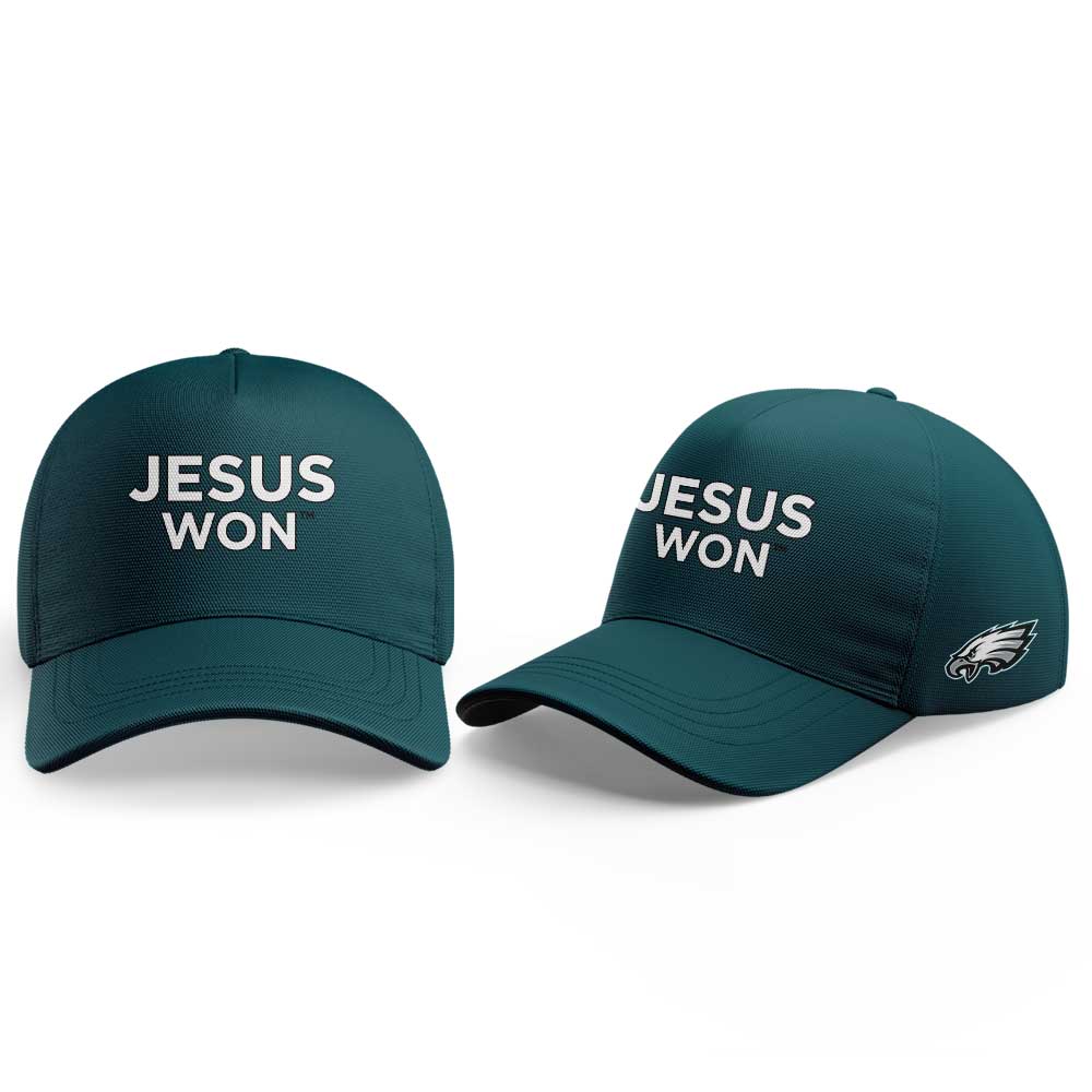 Philadelphia Eagles - Jesus Won Hoodie