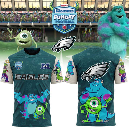 Philadelphia Eagles x Monsters Funday Football Shirt