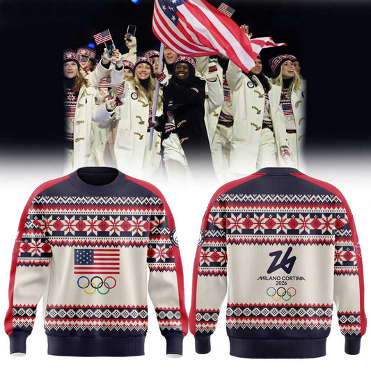 Team USA 2026 Olympic Milano Cortina Collection Sweatshirt