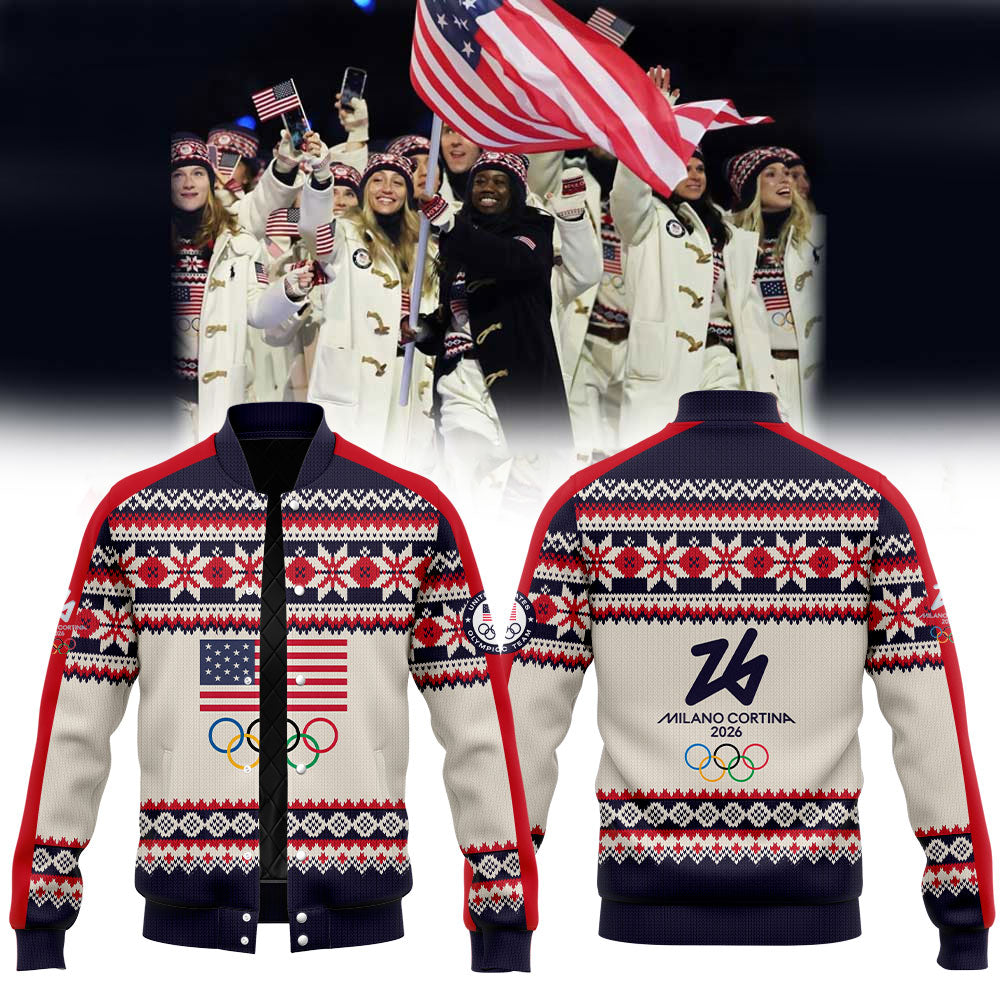 Team USA 2026 Olympic Milano Cortina Collection Jacket