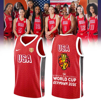 Team USA FIBA Women’s Basketball World Cup 2026 Qualifying Tournament Jersey