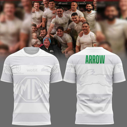South Sydney Rabbitohs Arrow White 2026 Shirt