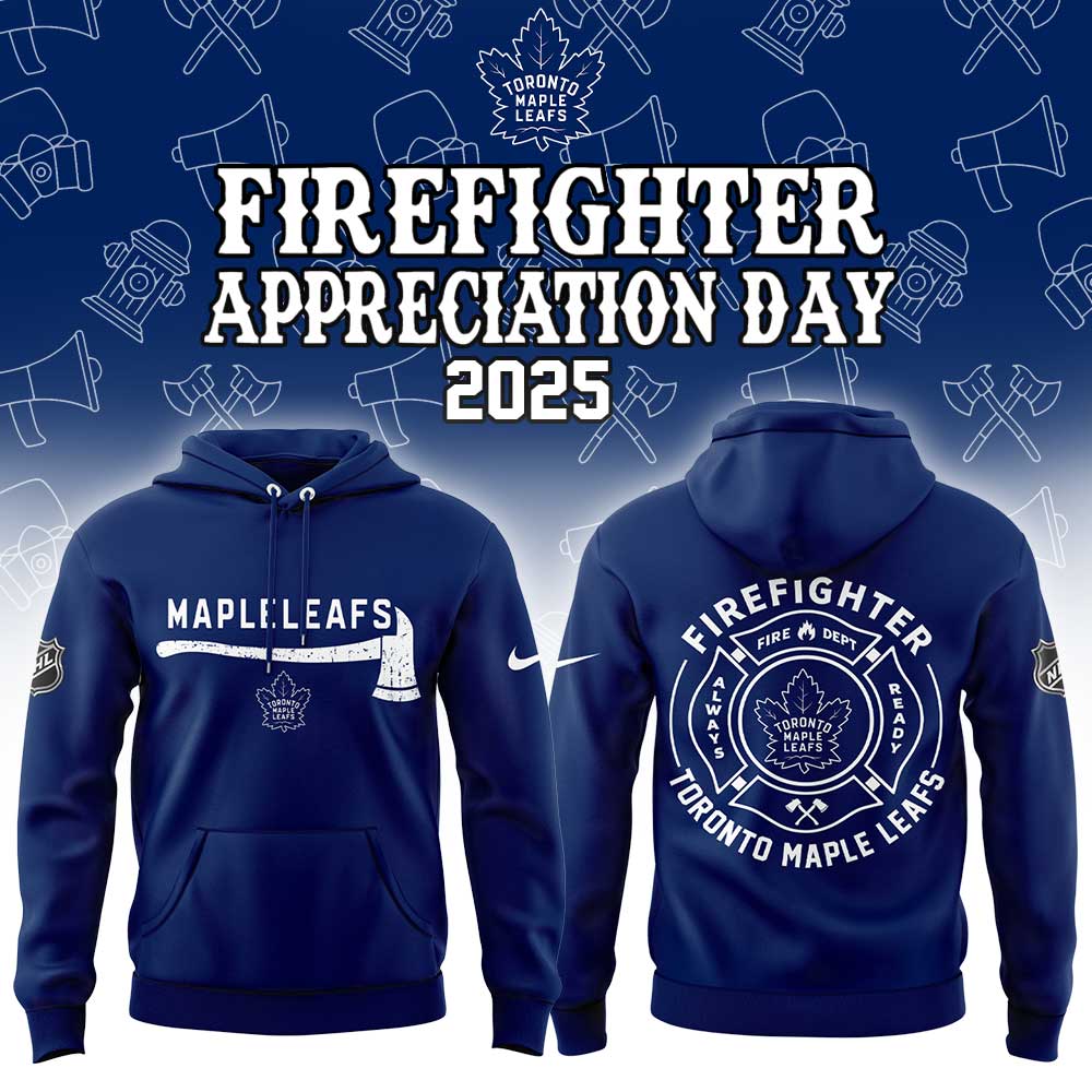 Toronto Maple Leafs Firefighter Application Day Combo Hoodie