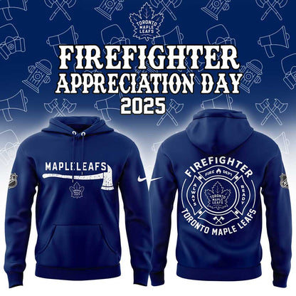 Toronto Maple Leafs Firefighter Application Day Combo Hoodie