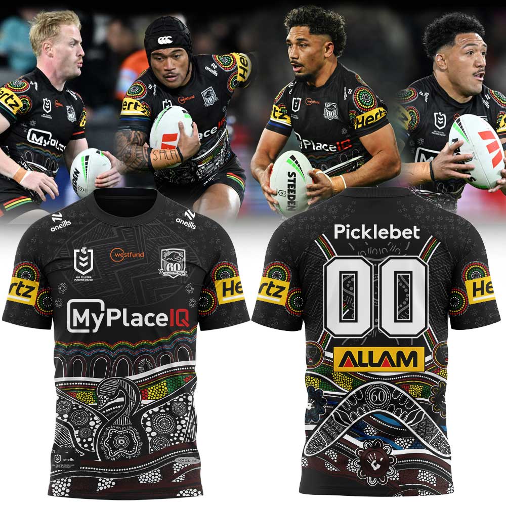 Penrith Panthers 2026 Indigenous Round Shirt Custom Number