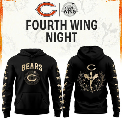 All Team NFL x Fourth Wings Night 2026 Black Hoodie