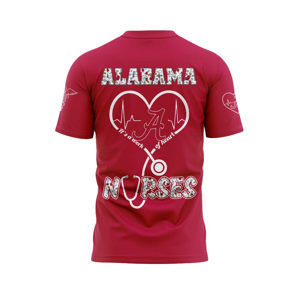 Alabama x Nurses Appreciation 2025 Combo T-Shirt