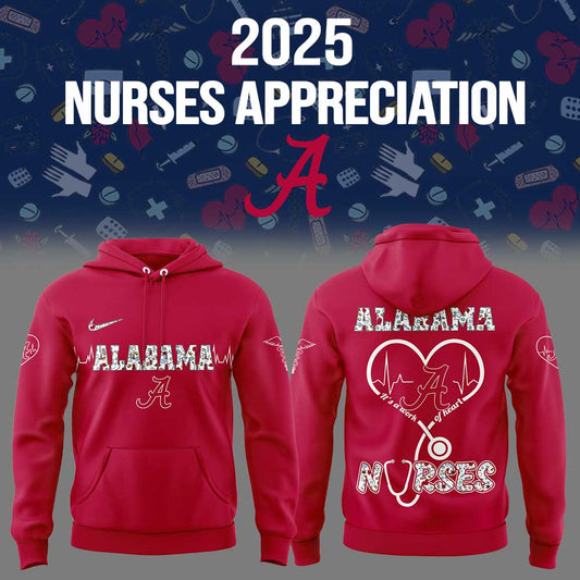 Alabama Nurses Appreciation 2025 Combo Hoodie