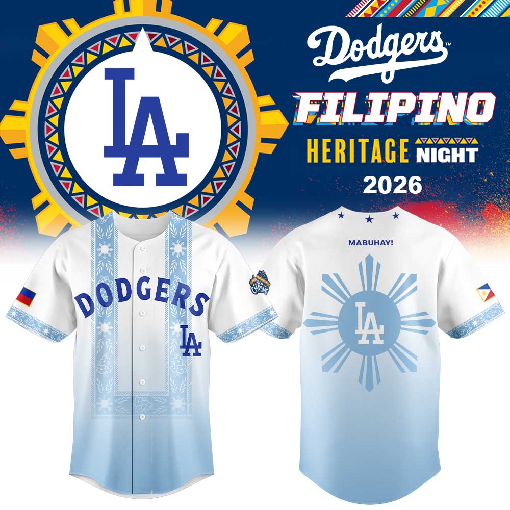 Los Angeles Dodgers Filipino Heritage Night 2026 Jersey