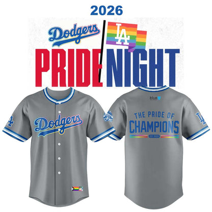 Los Angeles Dodgers LGBTQ+ Pride Night 2026 Jersey