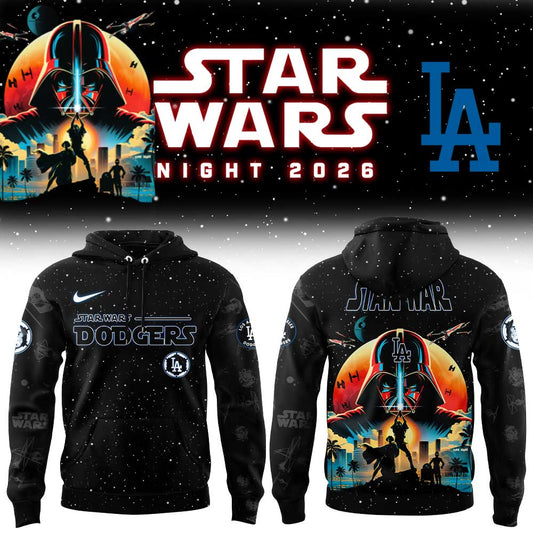 Los Angeles Dodgers x Star War Night 2026 Limited Hoodie